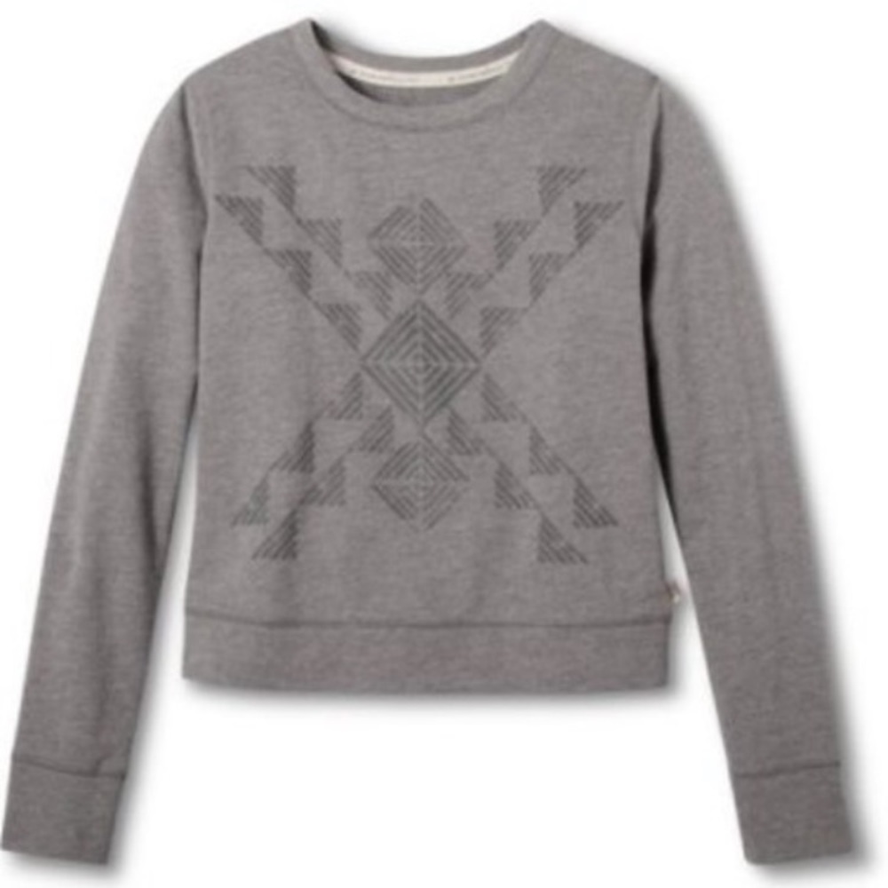 TOMS Sweatshirt gray small fitted sweatshirt